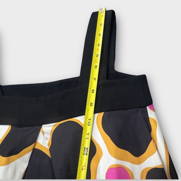 Diane Von Furstenberg Silk Sz 8 Bubble Hem Mod MCM pockets cocktail loud dress - Picture 8 of 16